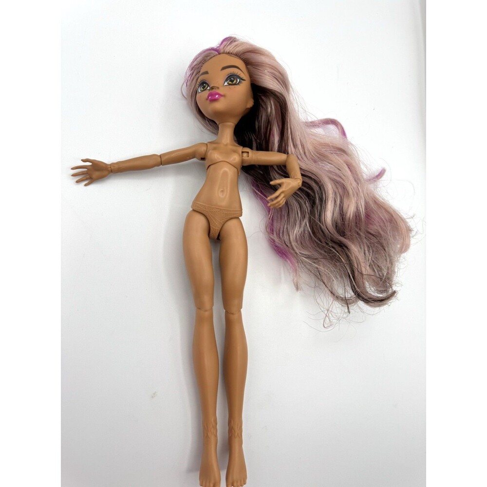 Monster High Ghoul Spirit Clawdeen Doll G3 2022 Nude Long Hair VGUC